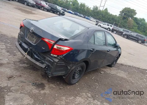 2017 Toyota Corolla Le z USA, uszkodzony, nr VIN 2T1BURHE6HC962810